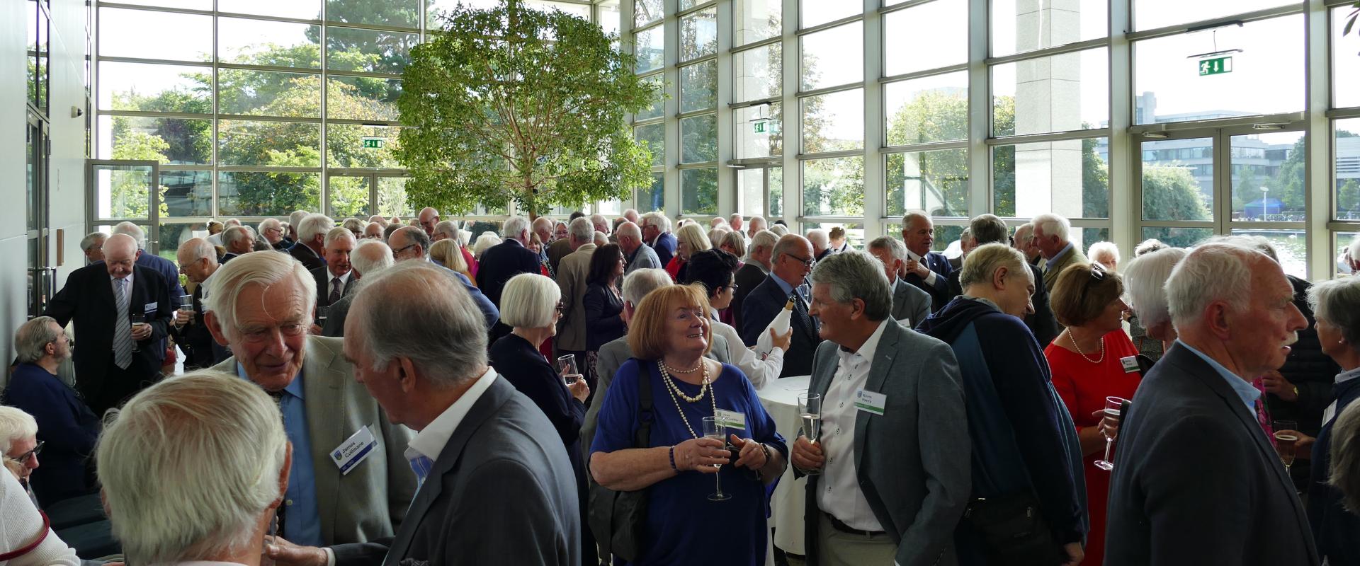 UCD graduates return to the Belfield campus for their Golden & Diamond Jubilee Reunions